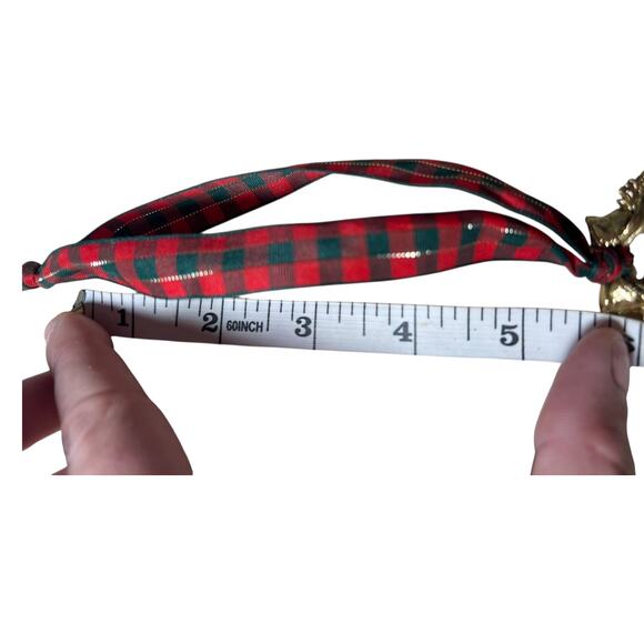 Longaberger 2002 Pewter Santa Key Christmas Ornament with Box - Picture 13 of 15